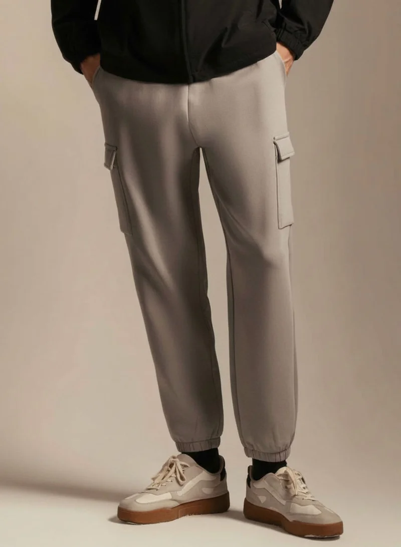 Men’s Interlock Jogger with Relaxed Tapered Fit